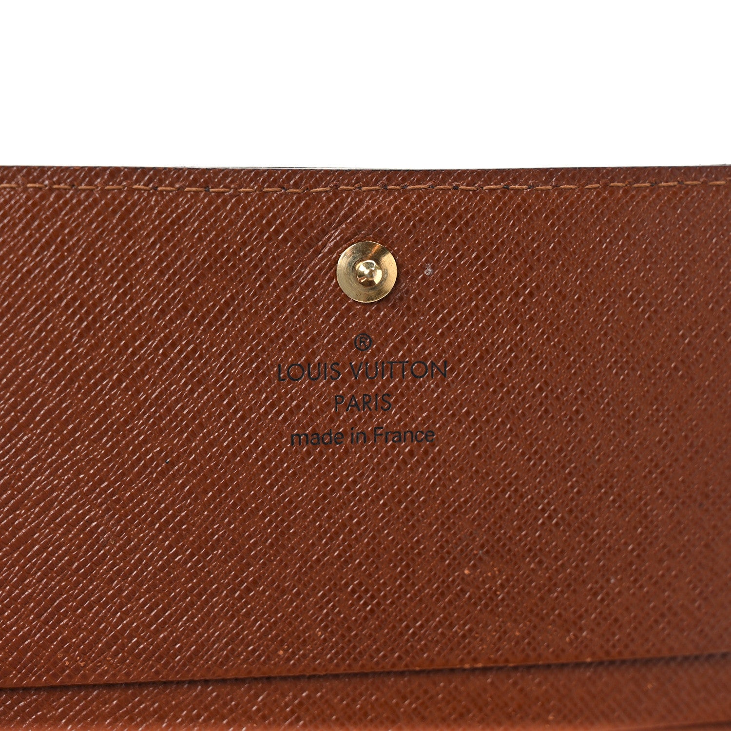 Louis Vuitton Monogram Porte-Monnaie Tresor Wallet 6 of 6