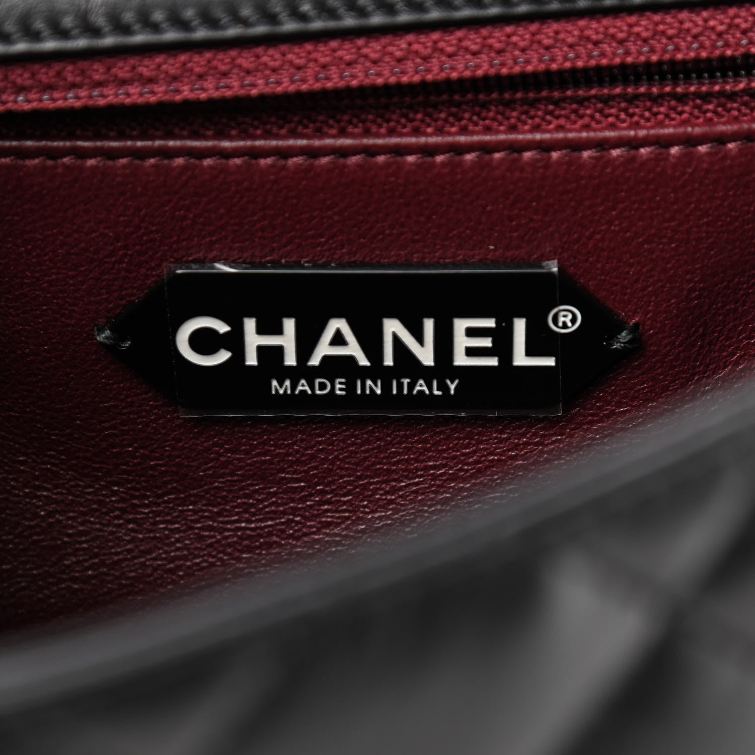 Chanel Aged Calfskin Quilted 2.55 Reissue 225 Hanger Flap Black 7 of 8