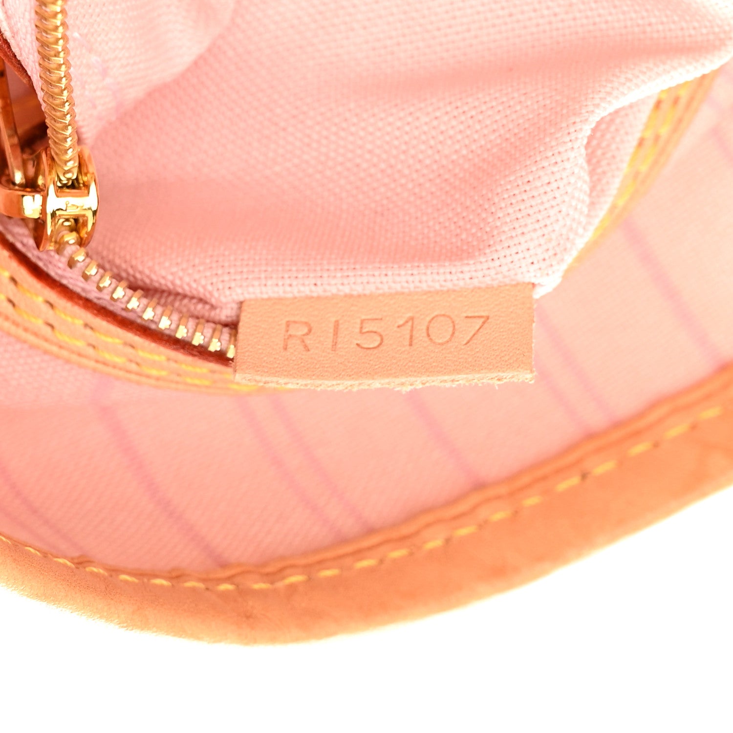 Louis Vuitton Damier Azur Delightful PM Rose Ballerine 7 of 10