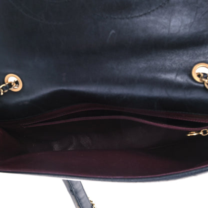 Chanel Lambskin Quilted Medium Diamond CC Flap Black 5 of 15