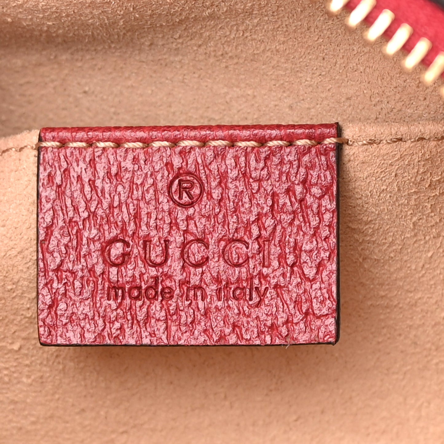 GG Supreme Monogram Flora Web Mini Ophidia Shoulder Bag Red