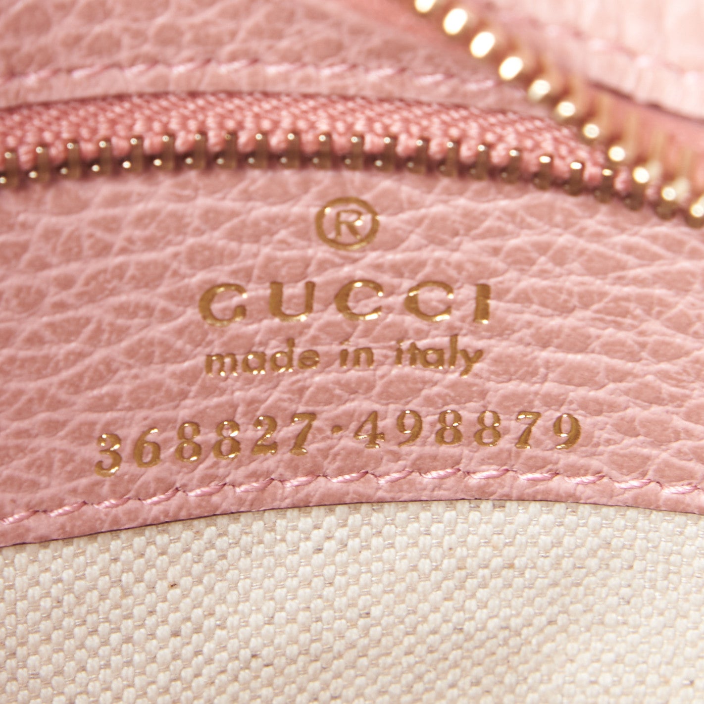 Dollar Calfskin Mini Swing Top Handle Bag Soft Pink