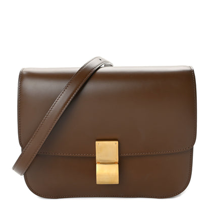 Celine Box Calfskin Medium Classic Box Flap Bag Camel 1 of 10