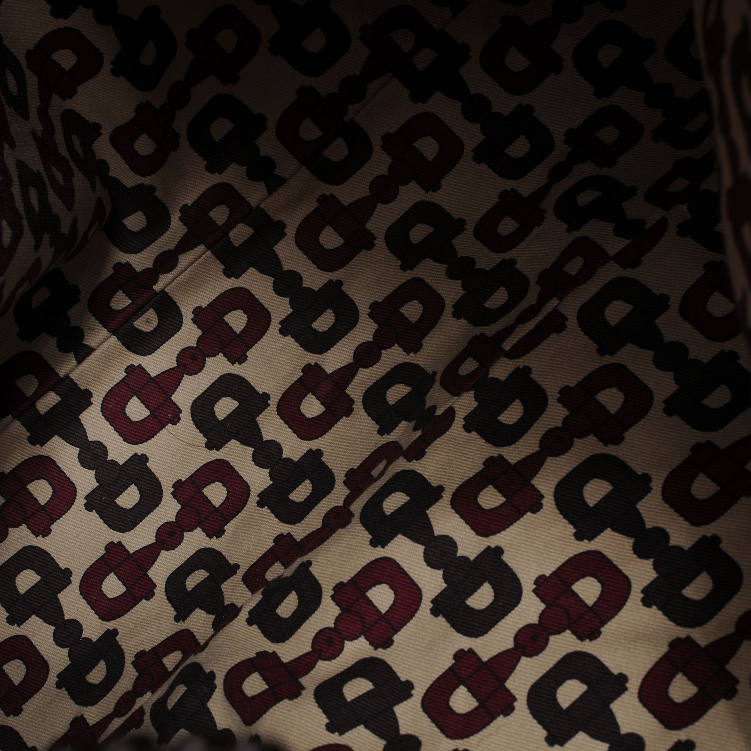 Gucci Guccissima Large Horsebit Chain Hobo Chocolate Brown 5 of 7