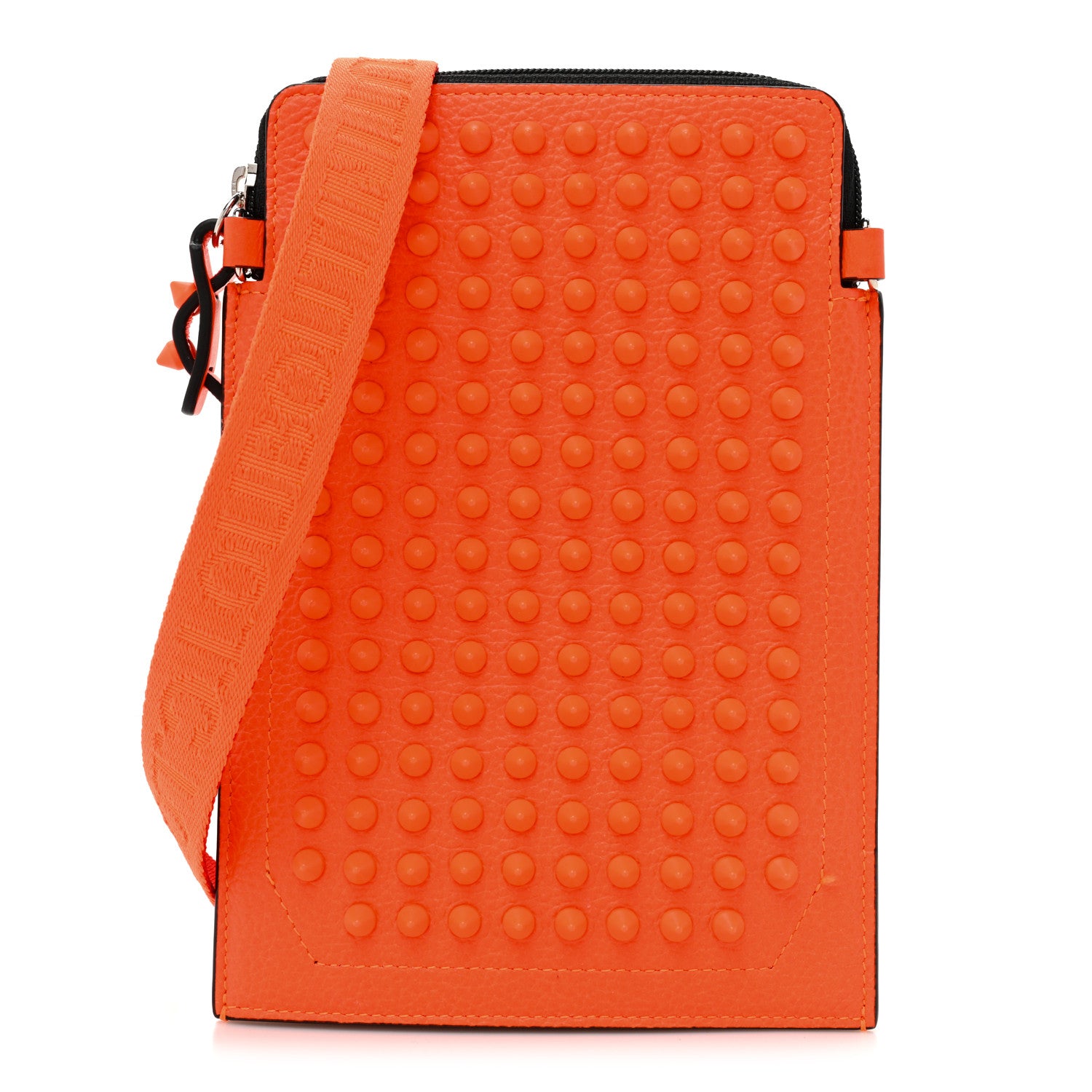 Christian Louboutin Empire Calfskin Spikes Loubilab Clutch Sunrise 1 of 10