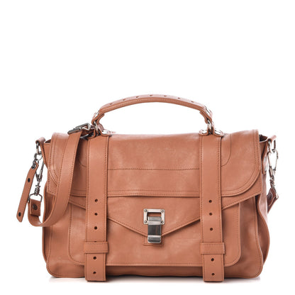 Proenza Schouler Lambskin Medium PS1 Satchel Desert Earth 1 of 11
