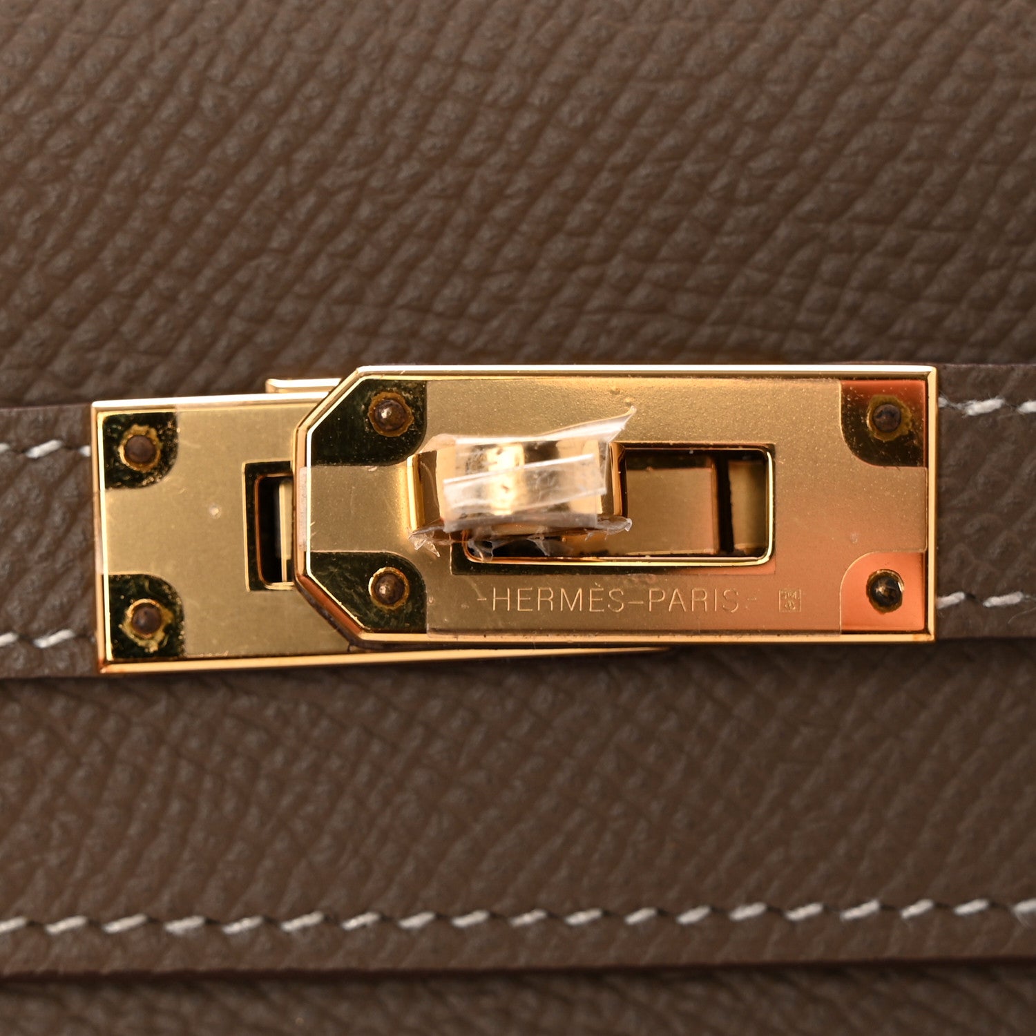 Hermes Epsom Kelly Longue Wallet Etoupe 9 of 10