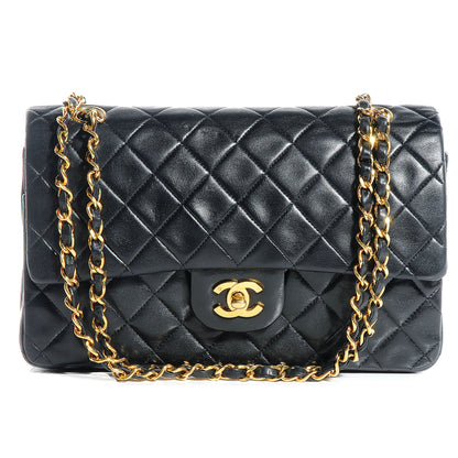Chanel Lambskin Medium Double Flap Black 1 of 8