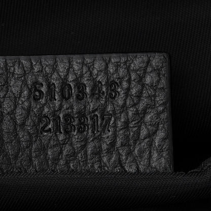 Gucci Nylon Monogram Medium Light Single Buckle Backpack Black 7 of 10