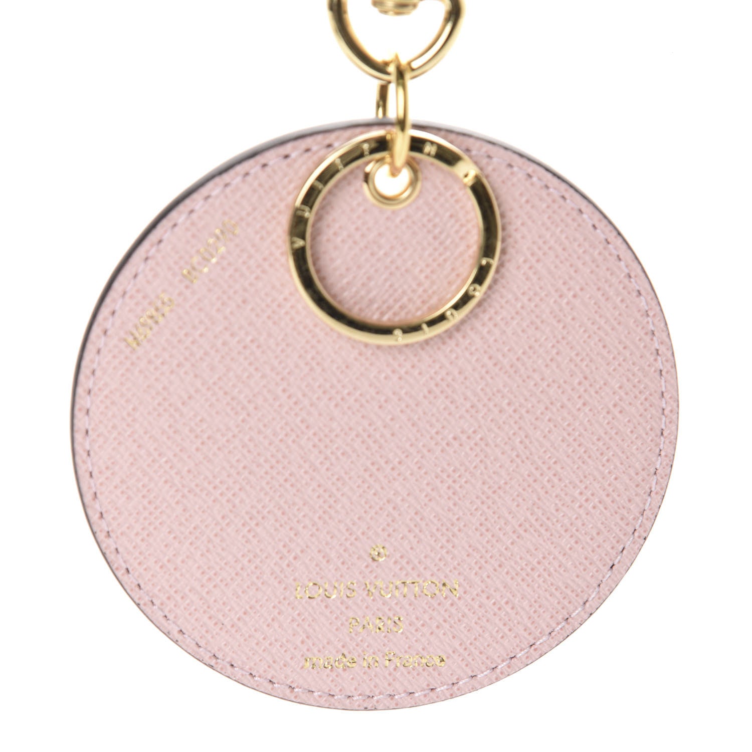 Louis Vuitton Monogram 2020 Christmas Animation Big Wheel Bag Charm Key Ring Rose Ballerine 4 of 5