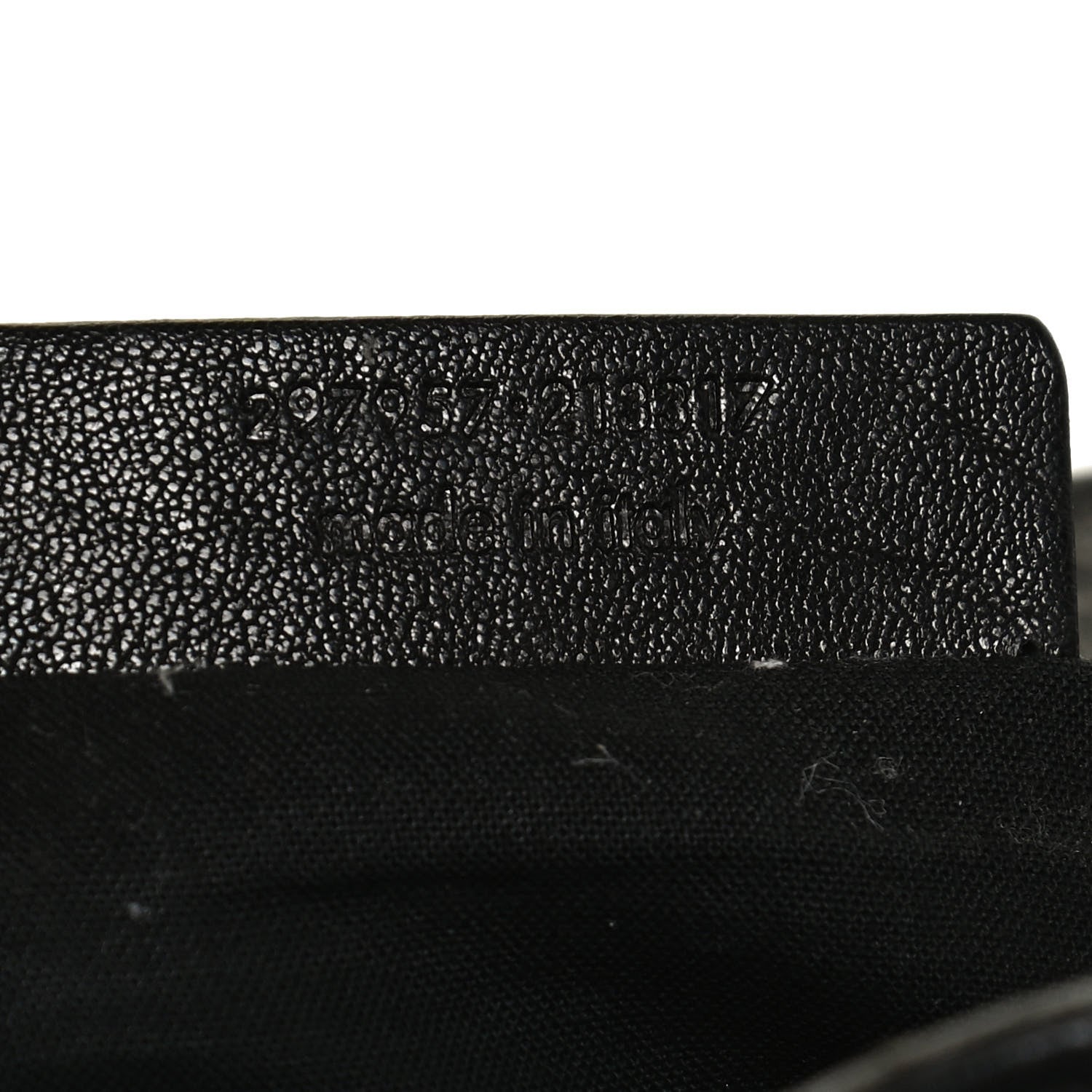 Saint Laurent Sheepskin Small Cabas ChYc Black 6 of 14