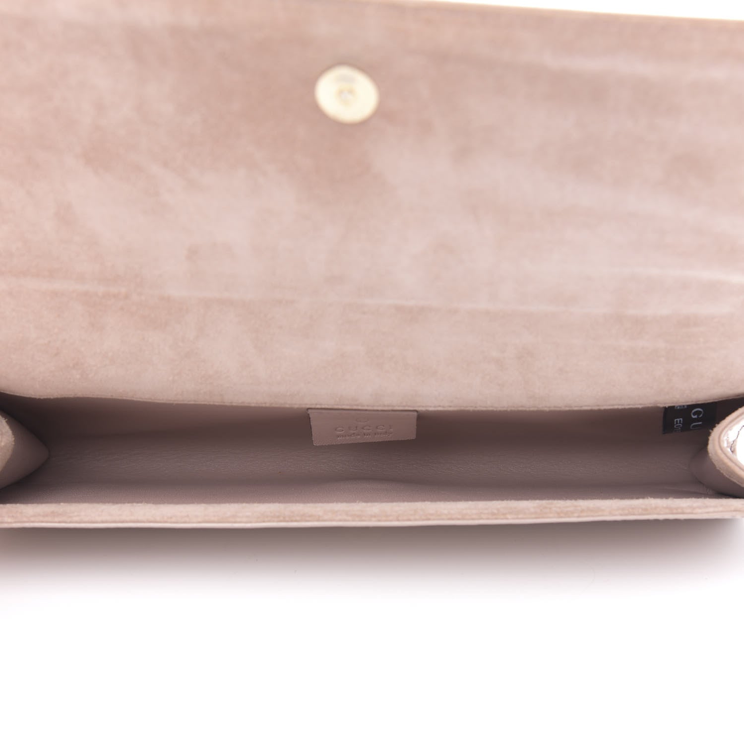 Gucci Patent Microguccissima Small Broadway Clutch Dark Cipria 5 of 9