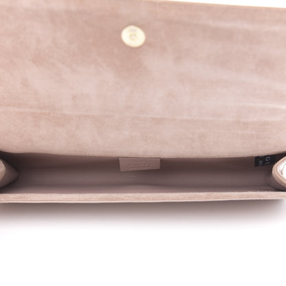 Gucci Patent Microguccissima Small Broadway Clutch Dark Cipria 5 of 9