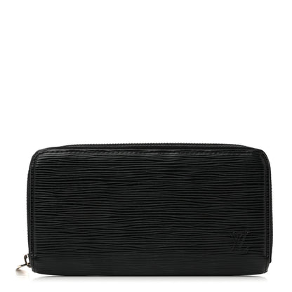 Louis Vuitton Epi Zippy Wallet Black 1 of 8