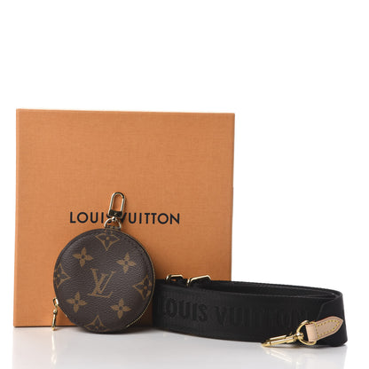 Louis Vuitton Monogram Multi Pochette Accessories Bandouliere Shoulder Strap Black 6 of 6