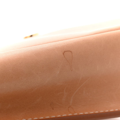 Saint Laurent Smooth Vintage Calfskin Monogram Medium Kaia Satchel Gold 13 of 15