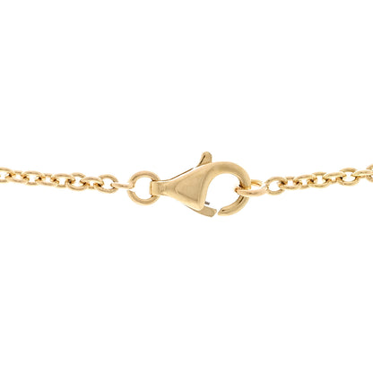Van Cleef & Arpels 18K Yellow Gold Mother of Pearl Pure Alhambra Pendant Necklace 4 of 6