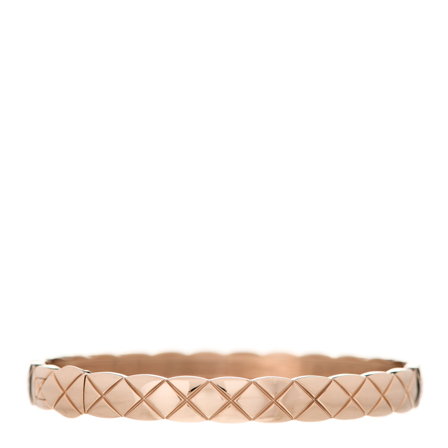 18K Beige Gold Coco Crush Bangle Bracelet S