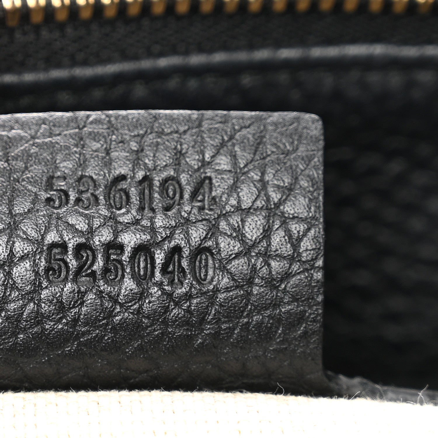 Gucci Pebbled Calfskin Large Soho Hobo Black 8 of 10