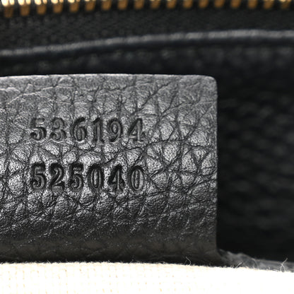 Gucci Pebbled Calfskin Large Soho Hobo Black 8 of 10