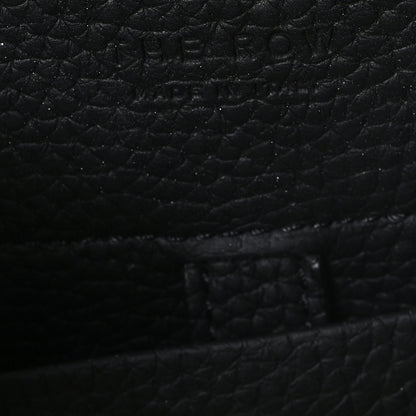 The Row Grained Calfskin Soft Margaux 10 Bag Black 6 of 9