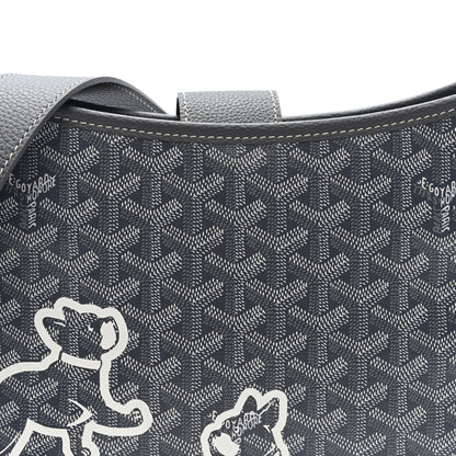 Goyard Goyardine Musette PM Bag Grey 7 of 9