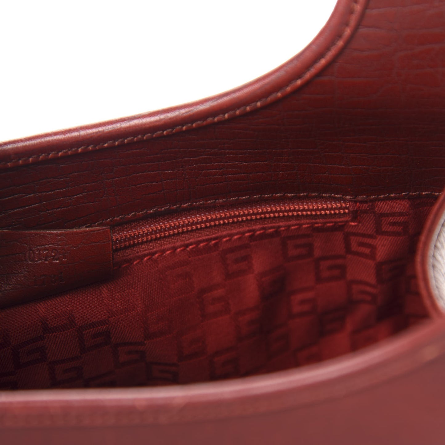 Calfskin Small Bardot Bag Red