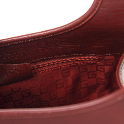 Gucci Calfskin Small Bardot Bag Red 8 of 9