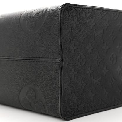 Louis Vuitton Empreinte Monogram Giant Onthego GM Black 9 of 9