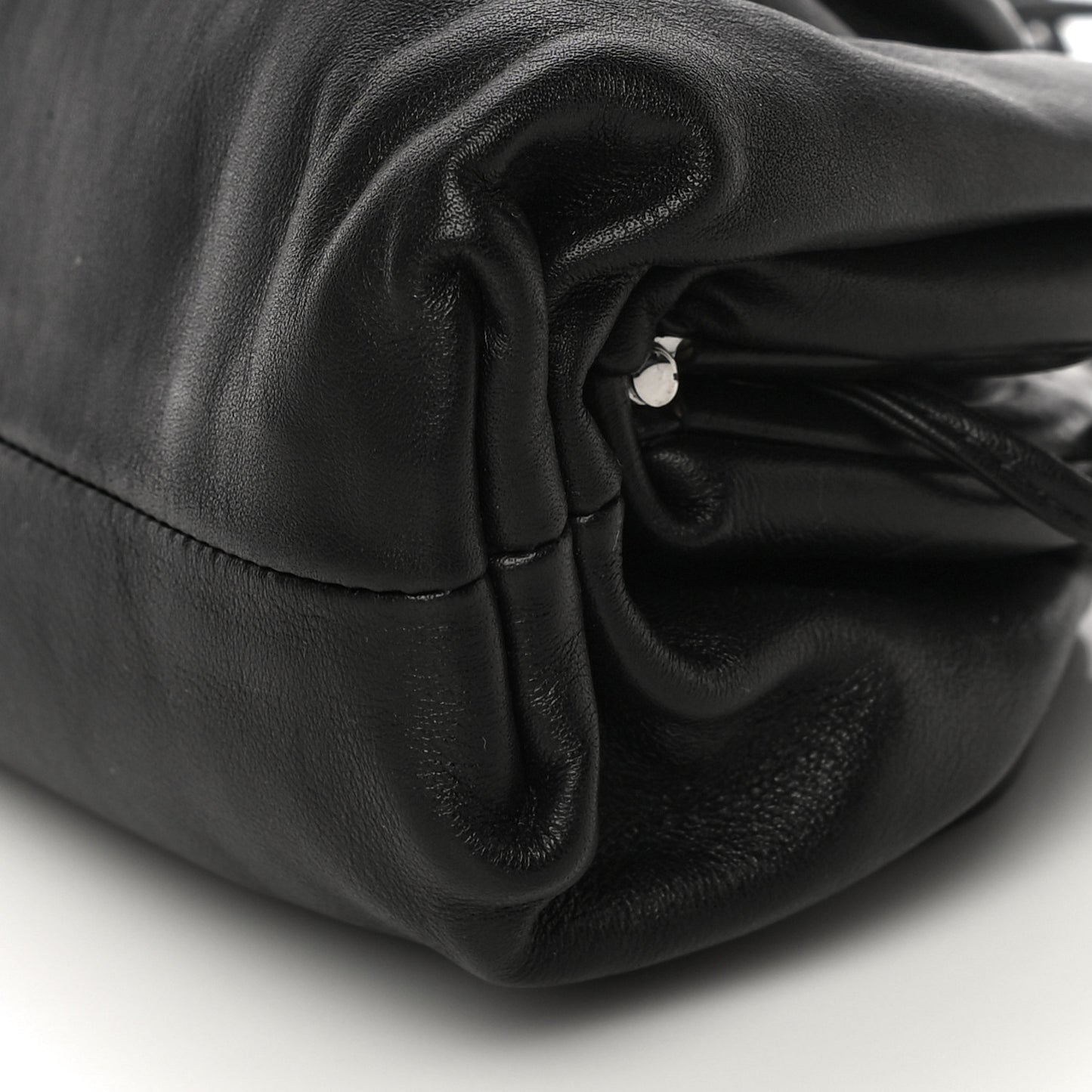 Butter Calfskin The Mini Pouch Black