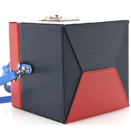 Louis Vuitton Epi Bleecker Box Indigo Coquelicot 8 of 10
