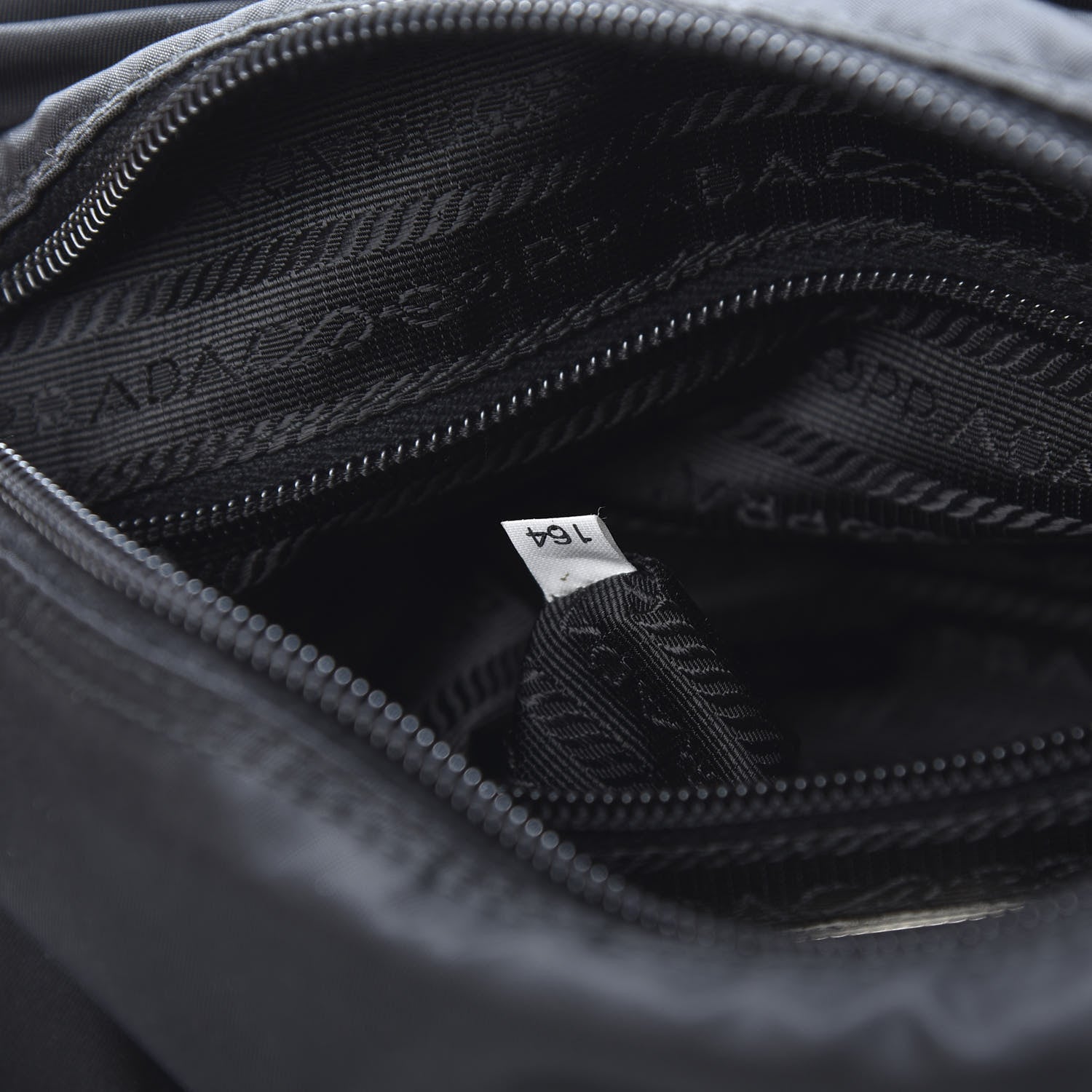 Prada Tessuto Nylon Vela Messenger Bag Black 7 of 10