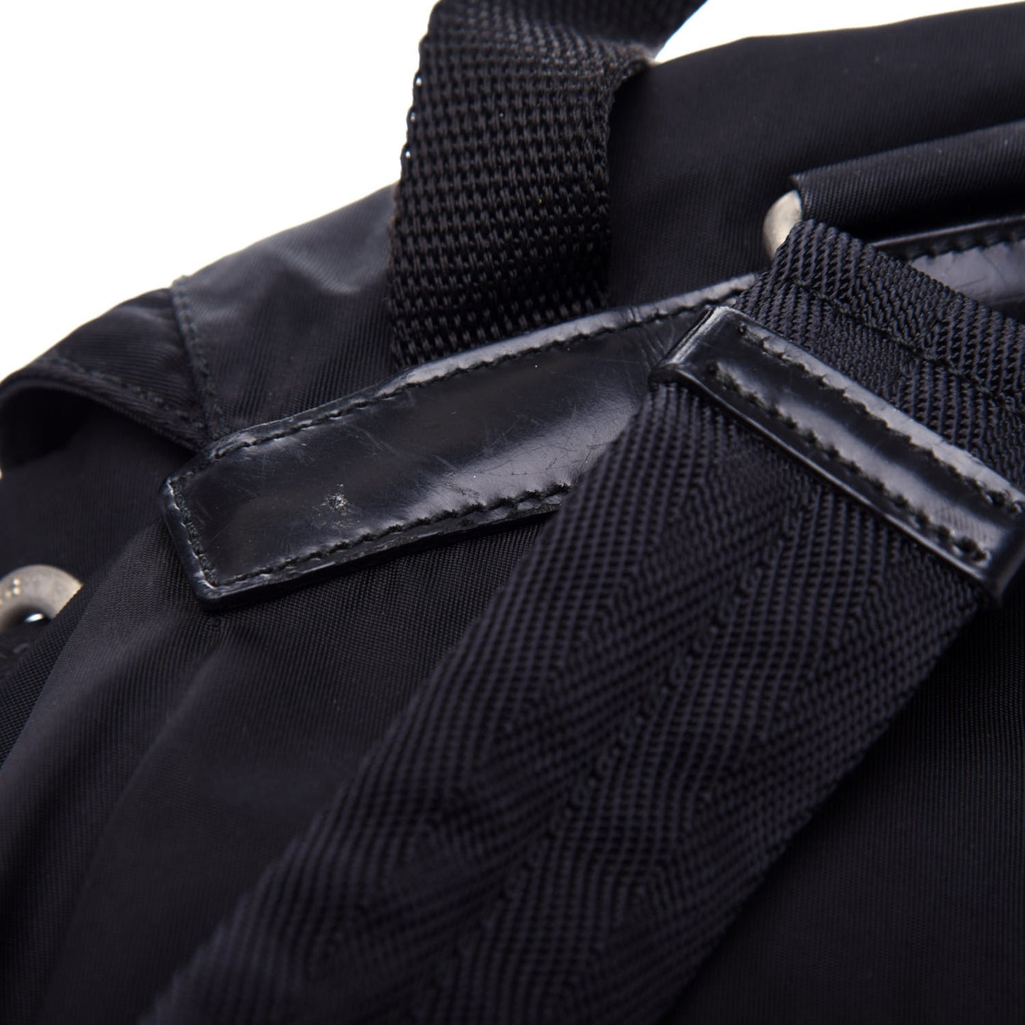 Nylon Vela Small Backpack Black