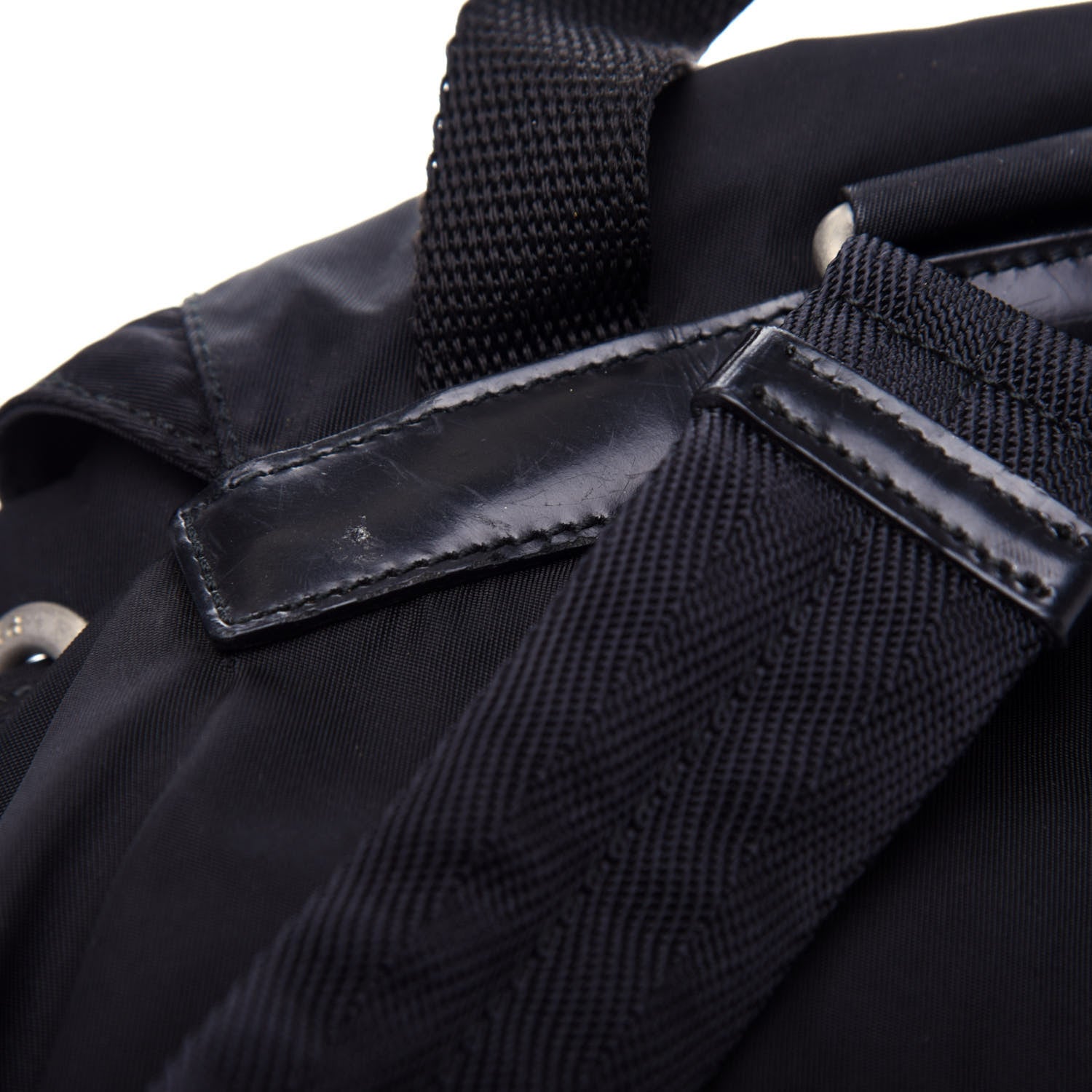 Prada Nylon Vela Small Backpack Black 11 of 12