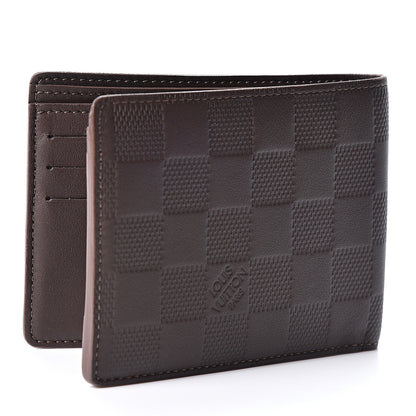 Louis Vuitton Damier Infini Multiple Wallet Meteor 2 of 8