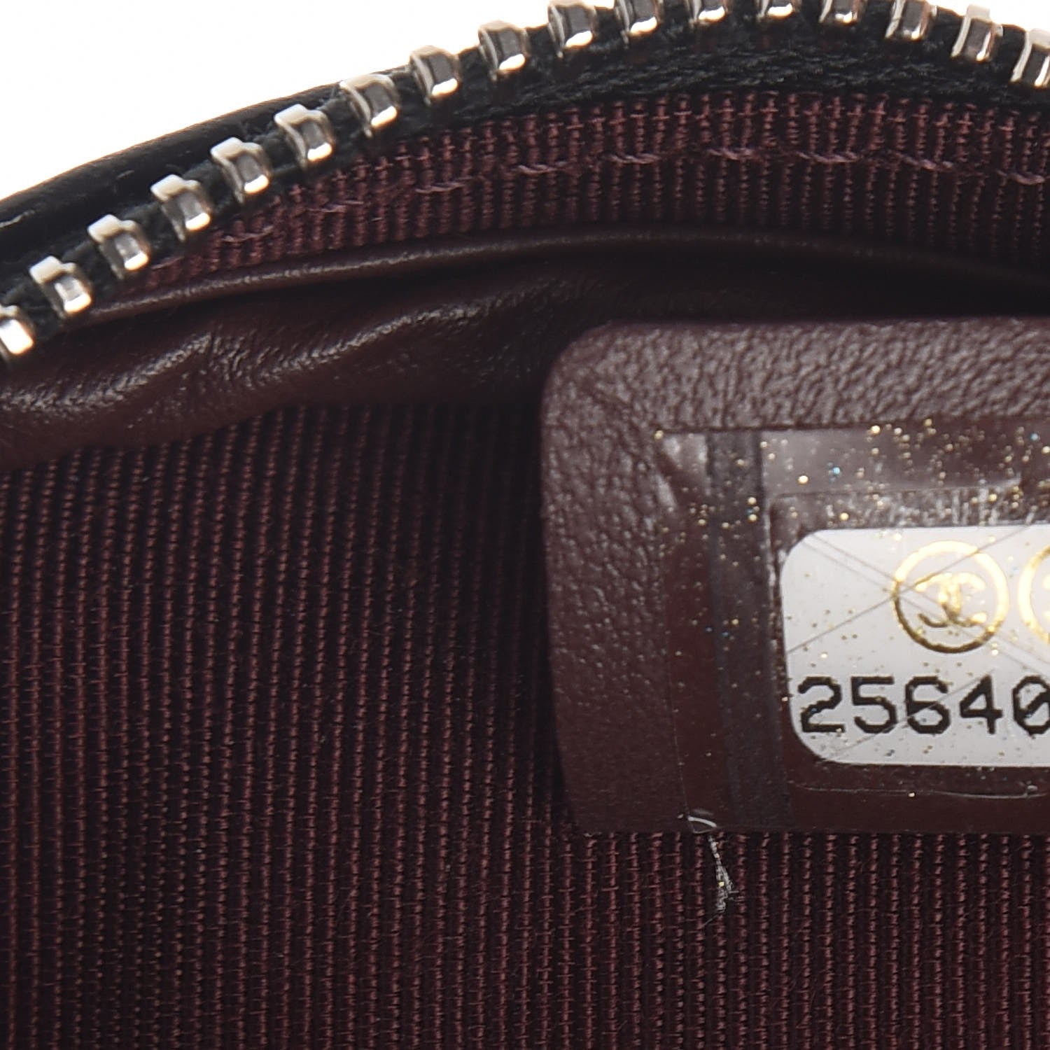 Chanel Caviar Quilted Zip Around Classic Coin Purse Black 7 of 8