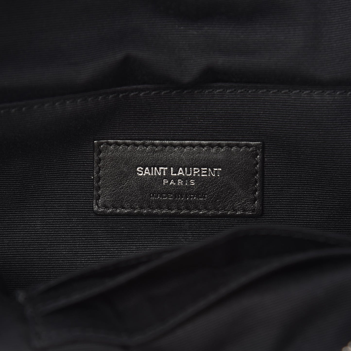 Calfskin Belt Bag Black