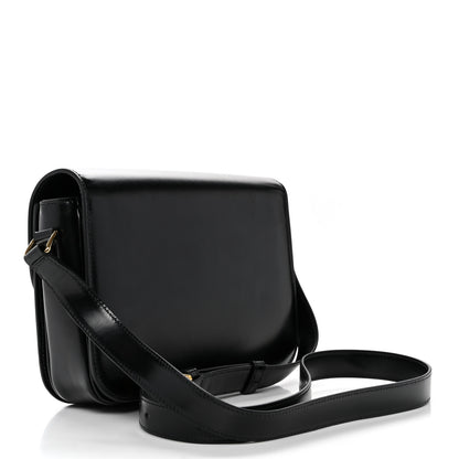Celine Shiny Calfskin Medium Triomphe Black 2 of 13