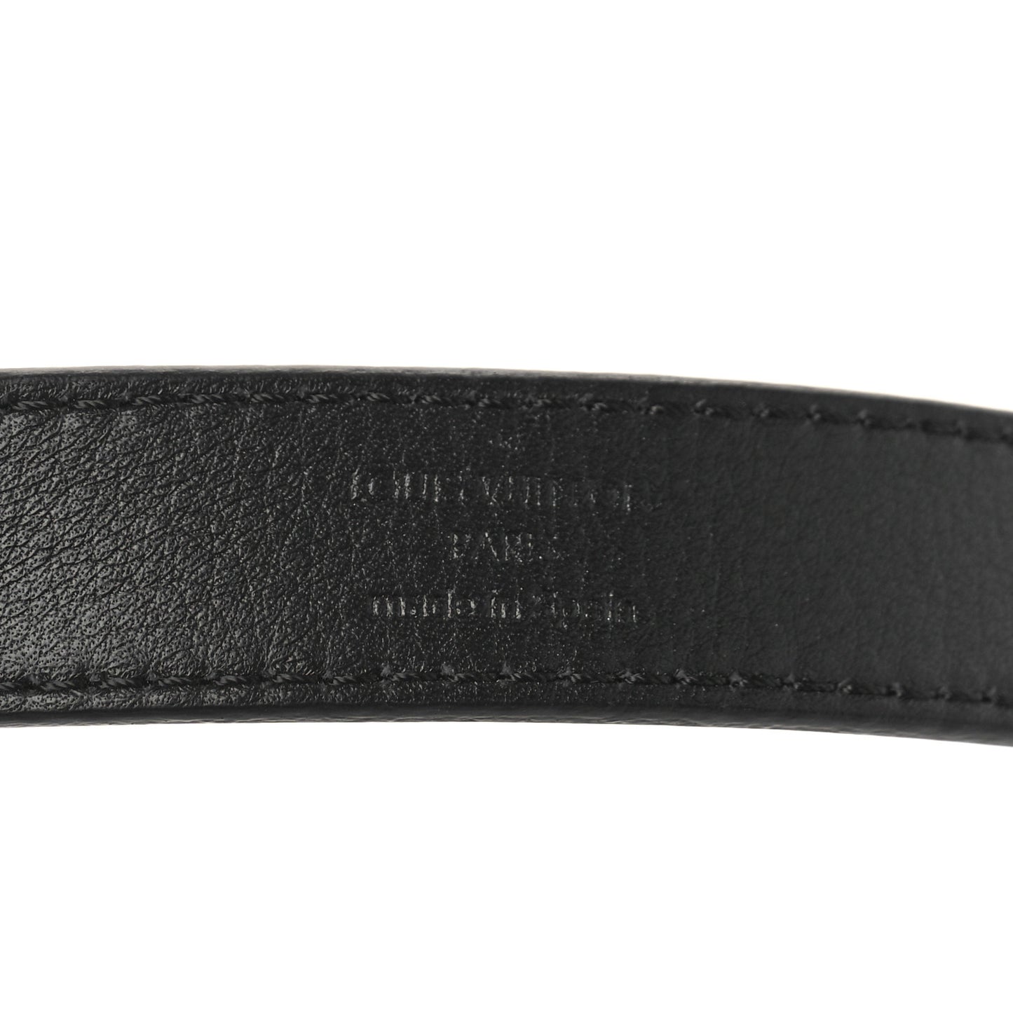 Calfskin Monogram 20mm Belt 85 34 Black