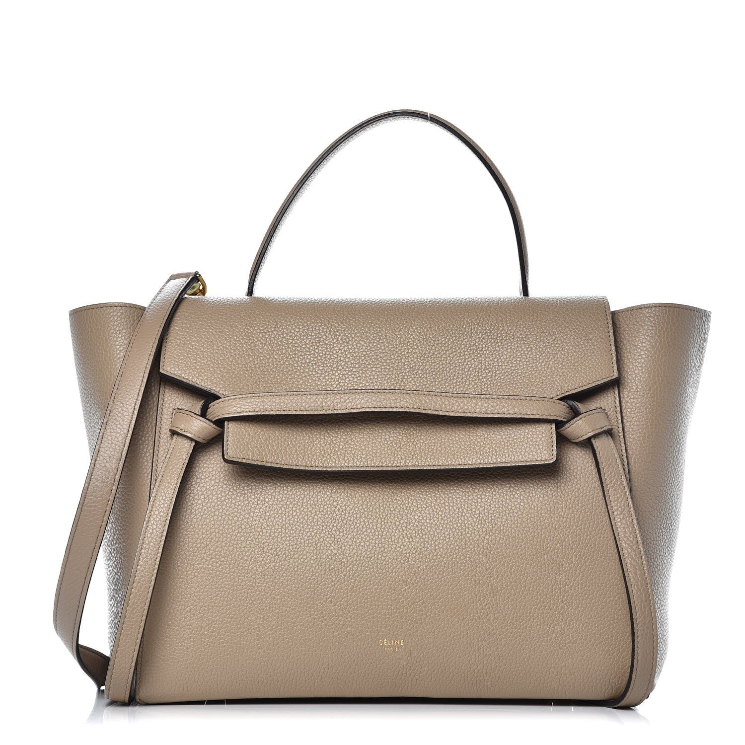 Celine Grained Calfskin Mini Belt Bag Light Taupe 1 of 7