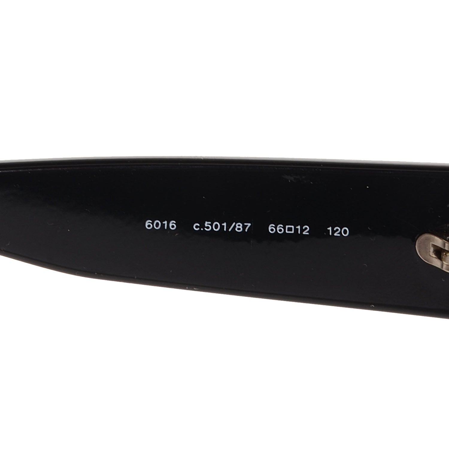 Chanel CC Sunglasses 6016 Black 3 of 5
