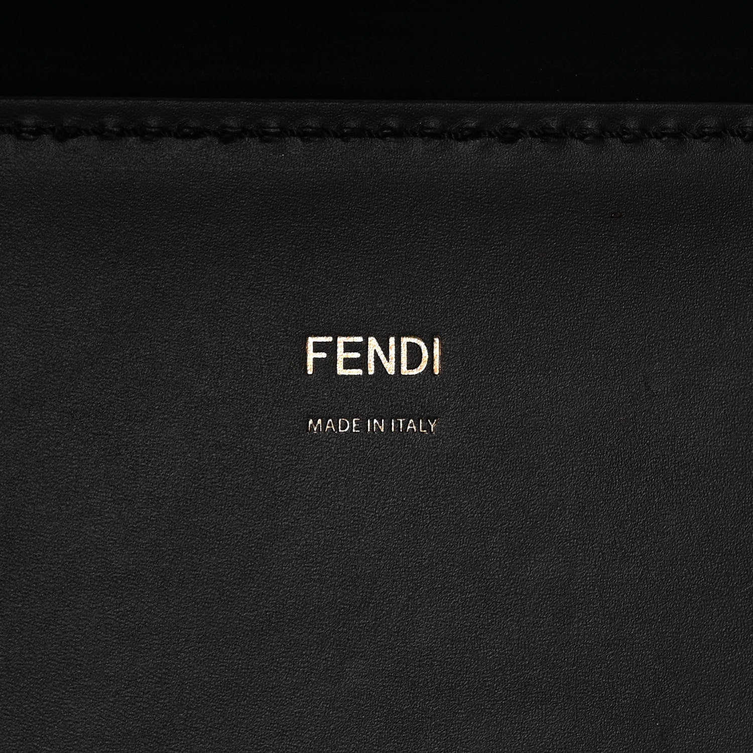 Fendi Vitello King Plexiglass Medium Fendi Sunshine Shopper Tote Black 6 of 11