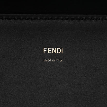 Fendi Vitello King Plexiglass Medium Fendi Sunshine Shopper Tote Black 6 of 11