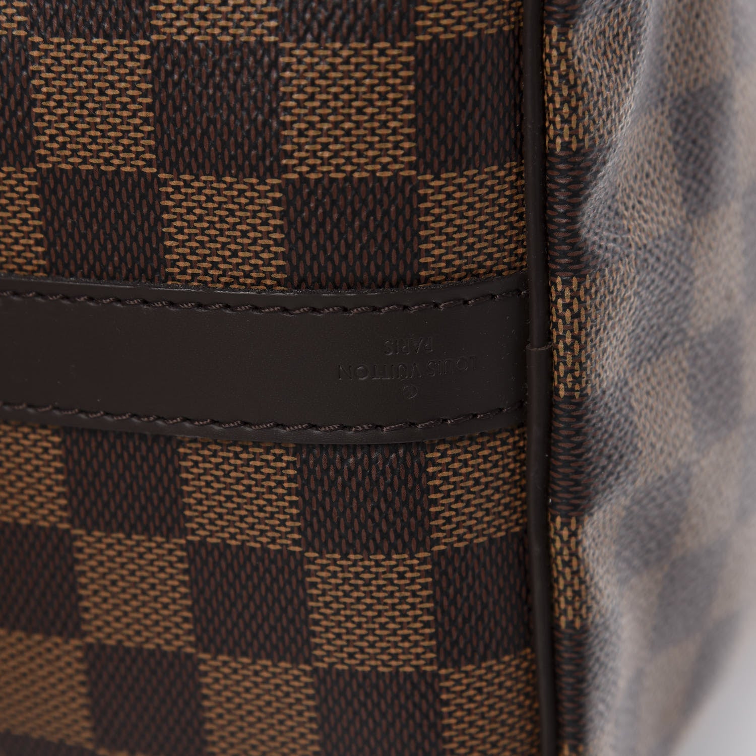 Louis Vuitton Damier Ebene Speedy Bandouliere 30 9 of 10