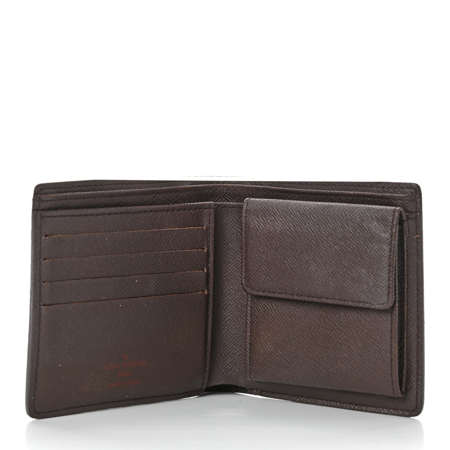 Louis Vuitton Damier Ebene Marco Wallet 9 of 14