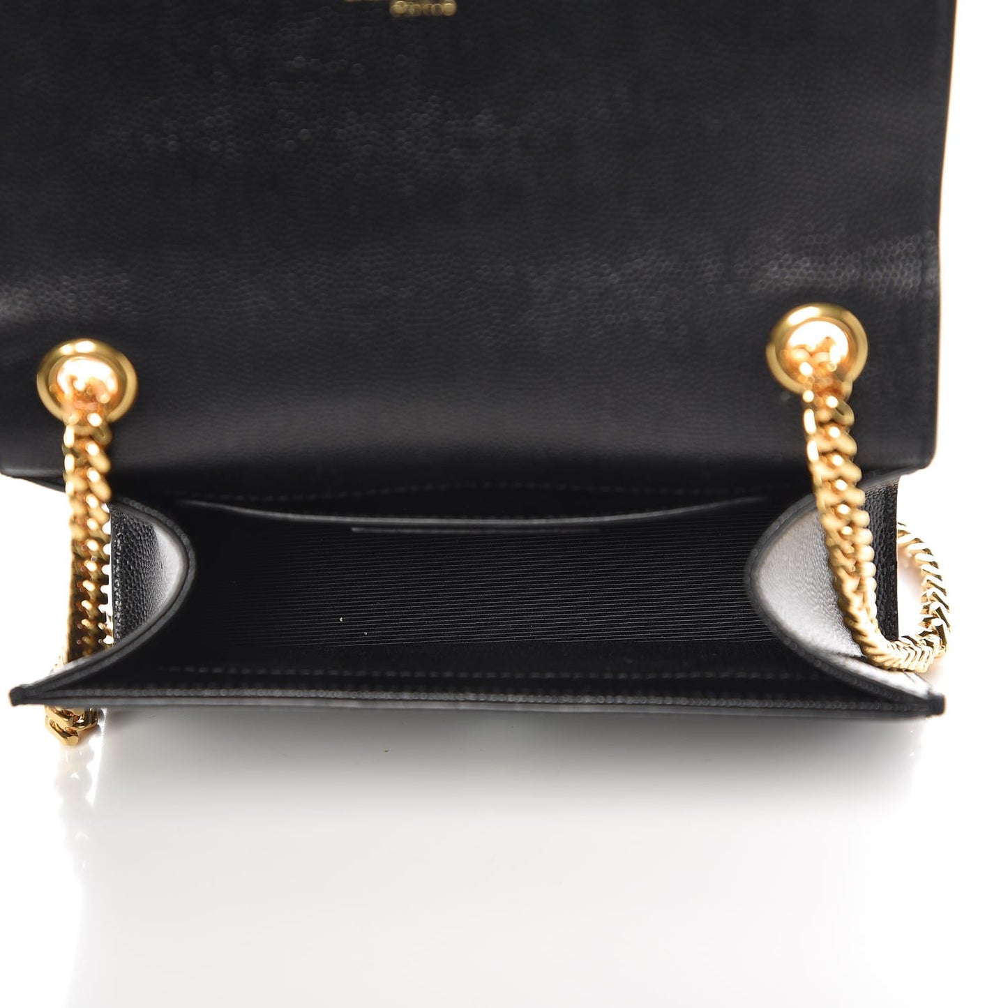 Grain De Poudre Small Monogram Kate Satchel Black