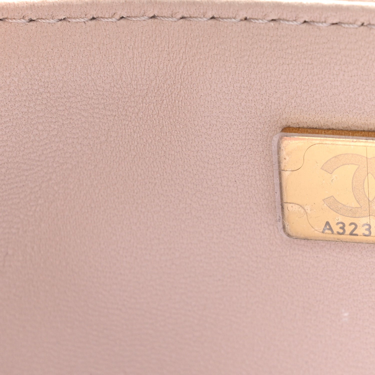 Chanel Lambskin Quilted Mini Rectangular Flap Beige 7 of 10