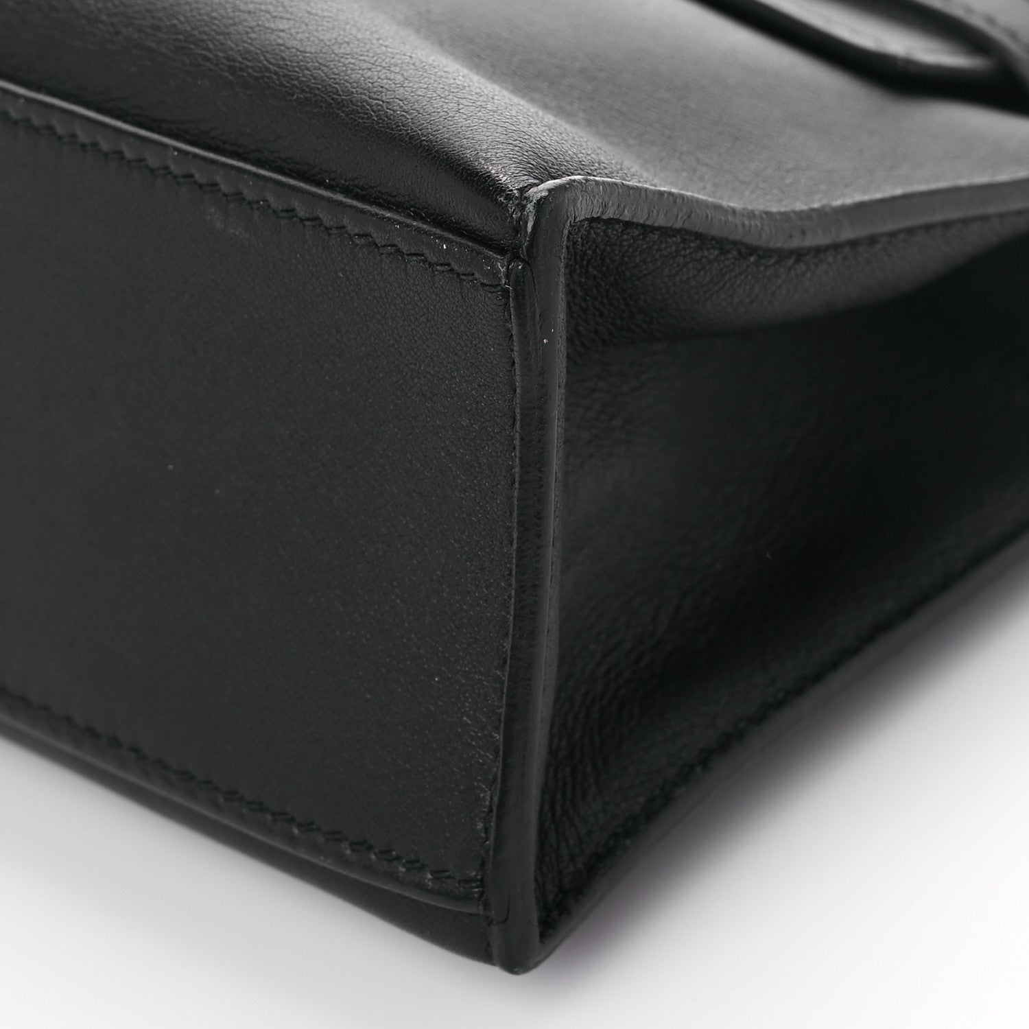 Hermes Swift Kelly Pochette Clutch Black 15 of 15