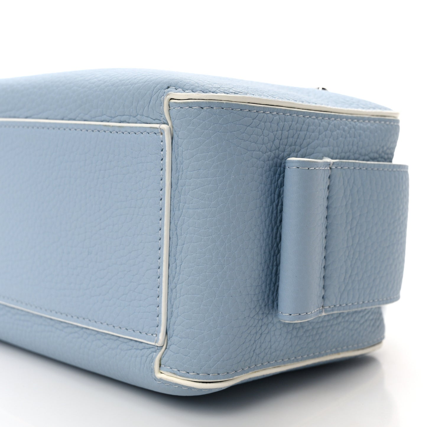 Taurillon Soft Mini Cool Box Satchel Pacific