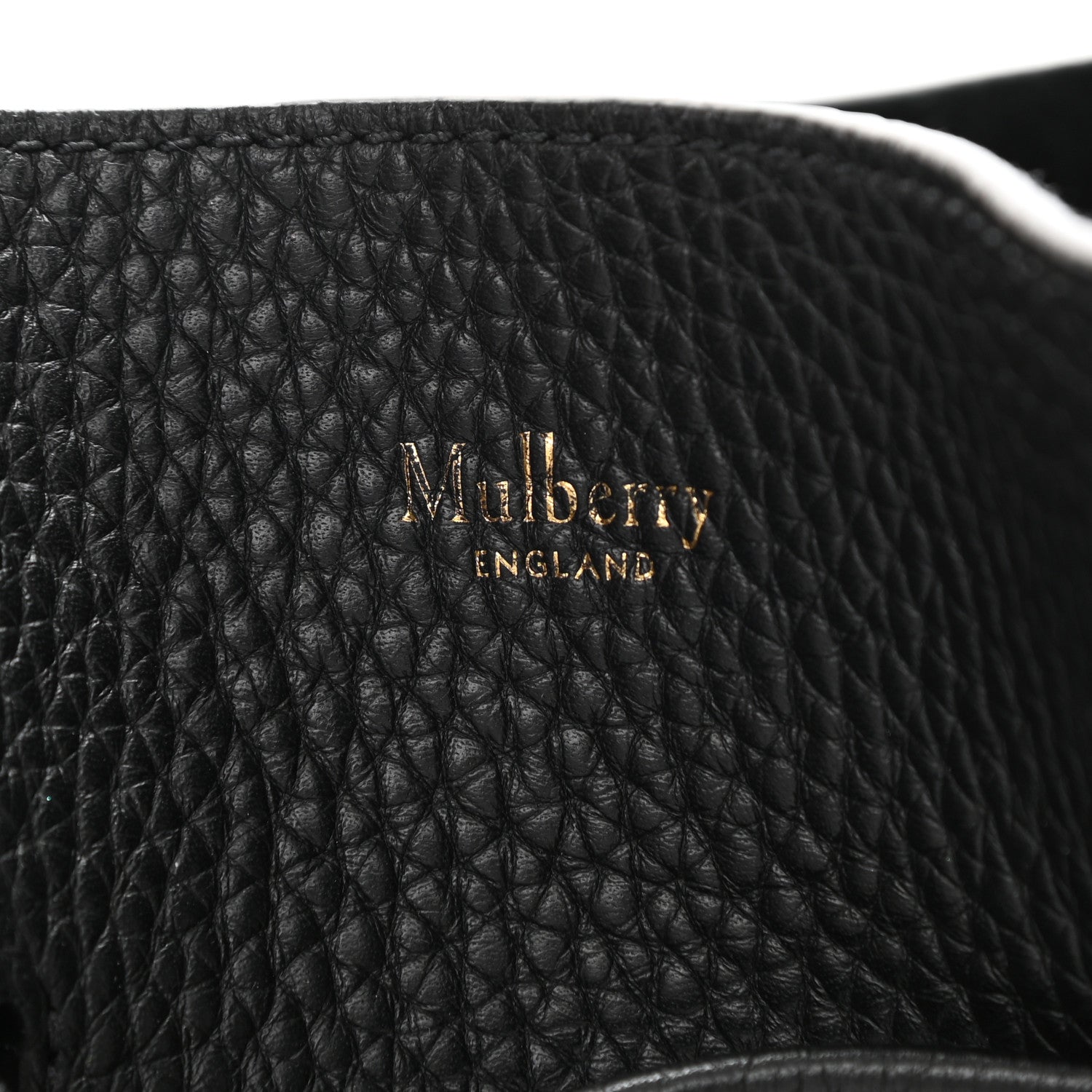 Mulberry Heavy Grain Calfskin Small Millie Tote Black 7 of 11